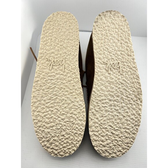 NIB $425 BEEK Alpine Swift Womens 8 Suede Shearling Ankle Boots Booties Chestnut - Picture 9 of 12